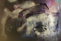 Shadows of purple
