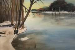 Winter am See